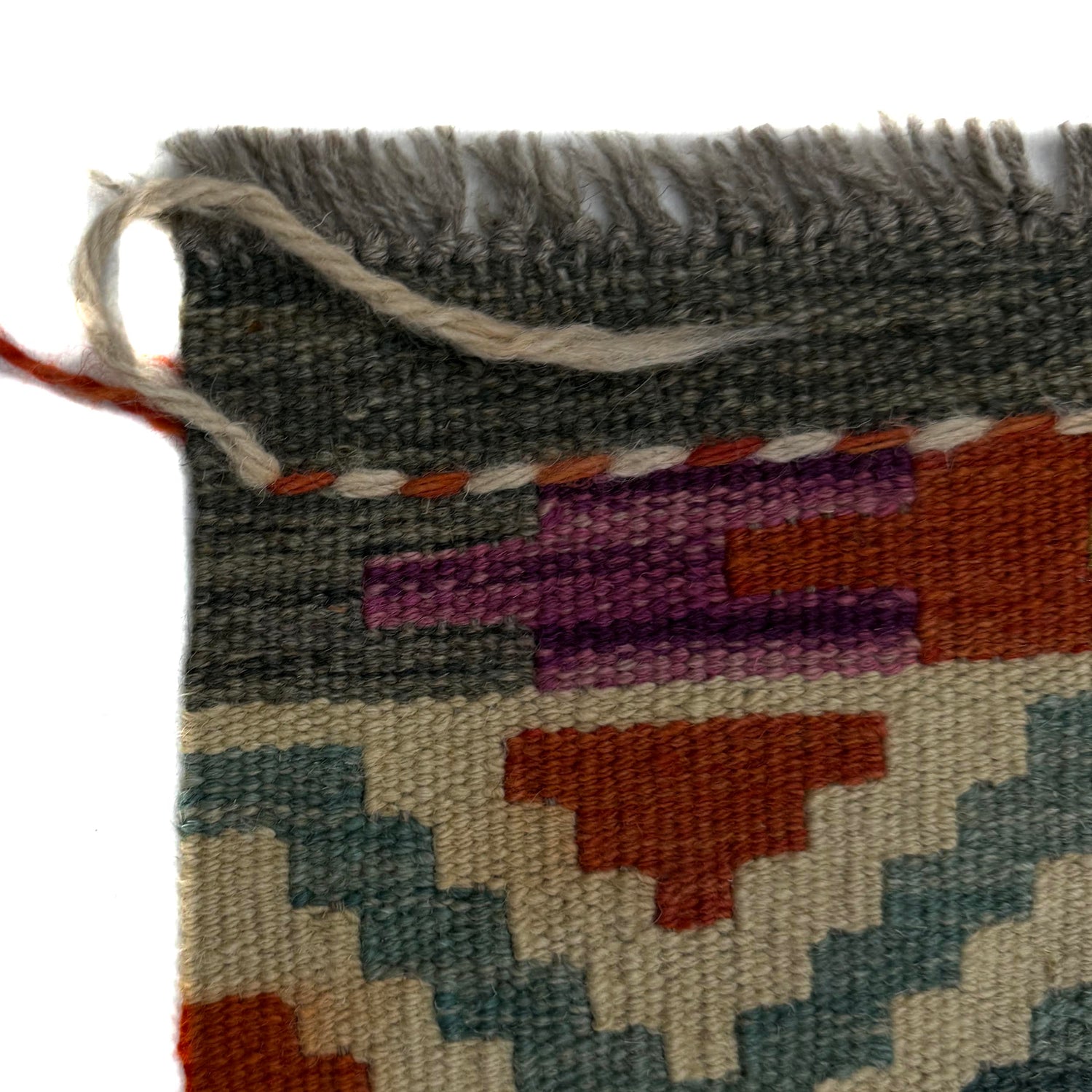 Handmade Vegetable Kelim 3' 3" x 5' 1" ft / 99 x 154 cm - No. Y39173