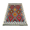 Handmade Vegetable Kilim 3' 1" x 4' 6" ft / 93 x 138 cm - No. Y39174