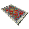 Handmade Vegetable Kilim 3' 1" x 4' 6" ft / 93 x 138 cm - No. Y39174