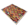 Hand Woven Wool Kelim 3' 7" x 4' 11" ft / 110 x 151 cm - No. Y39176
