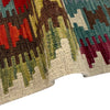 Hand Woven Wool Kelim 3' 7" x 4' 11" ft / 110 x 151 cm - No. Y39176