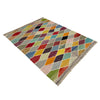 Handmade Turkish Design Wool Kilim 3' 3" x 4' 11" ft / 100 x 150 cm - No. Y39177