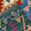 Handmade Vegetable Kilim 4' 1" x 6' 8" ft / 124 x 204 cm - No. Y39179