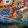 Handmade Vegetable Kilim 4' 1" x 6' 8" ft / 124 x 204 cm - No. Y39179