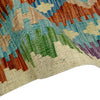 Hand Knotted Afghan Style Kilim 4' 6" x 6' 7" ft / 136 x 200 cm - No. Y39180
