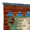 Hand Knotted Afghan Style Kilim 4' 0" x 5' 8" ft / 123 x 173 cm - No. Y39182