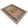 Hand Woven Wool Kelim 4' 2" x 5' 10" ft / 127 x 177 cm - No. Y39183
