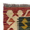 Handmade Turkish Design Wool Kilim 4' 4" x 5' 11" ft / 132 x 180 cm - No. Y39185
