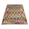 Small Size Chobi Kilim 4' 2" x 5' 9" ft / 126 x 176 cm - No. Y39187