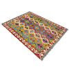 Hand Knotted Flatweave Kilim 4' 2" x 6' 0" ft / 127 x 183 cm - No. Y39189