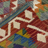 Hand Knotted Flatweave Kilim 4' 2" x 6' 0" ft / 127 x 183 cm - No. Y39189