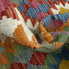 Hand Knotted Flatweave Kilim 4' 2" x 6' 0" ft / 127 x 183 cm - No. Y39189