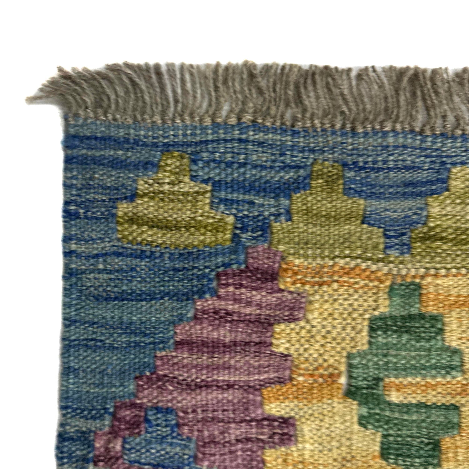 Medium Size Chobi Kilim 6' 0" x 7' 6" ft / 183 x 229 cm - No. Y39193