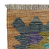 Hand Made Afghan Kilim 2' 7" x 3' 11" ft / 79 x 120 cm - No. Y39196