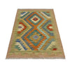 Handmade Vegetable Kilim 2' 8" x 3' 11" ft / 81 x 119 cm - No. Y39198