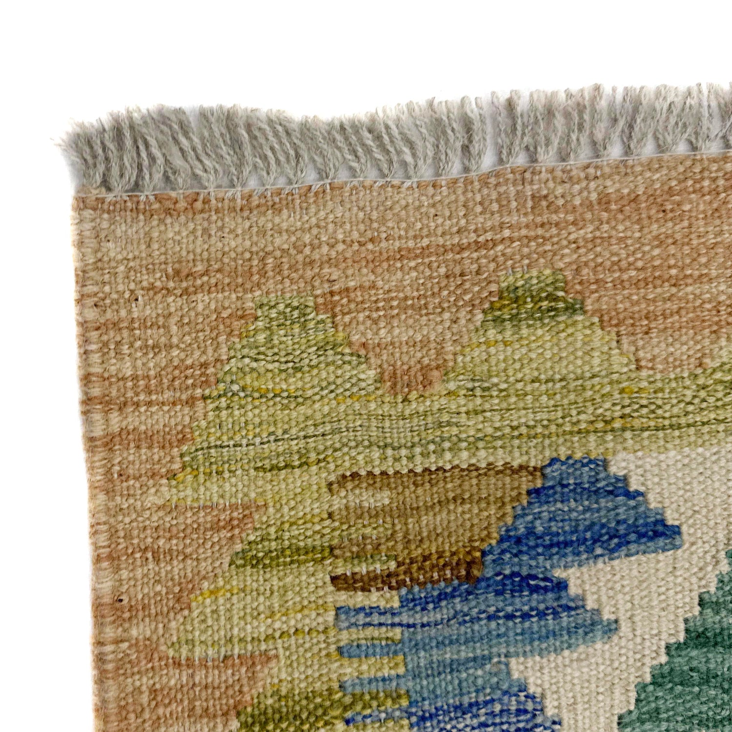 Handmade Vegetable Kilim 2' 8" x 3' 11" ft / 81 x 119 cm - No. Y39198
