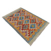 Handmade Vegetable Kelim 2' 8" x 4' 4" ft / 81 x 131 cm - No. Y39199