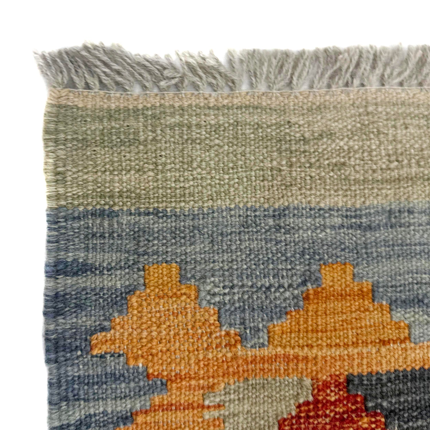 Handmade Vegetable Kelim 2' 8" x 4' 4" ft / 81 x 131 cm - No. Y39199