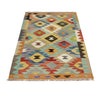 Hand Knotted Afghan Style Kilim 2' 7" x 4' 0" ft / 80 x 122 cm - No. Y39200