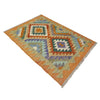 Handmade Turkish Design Wool Kilim 2' 6" x 4' 1" ft / 77 x 125 cm - No. Y39202