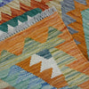 Handmade Turkish Design Wool Kilim 2' 6" x 4' 1" ft / 77 x 125 cm - No. Y39202