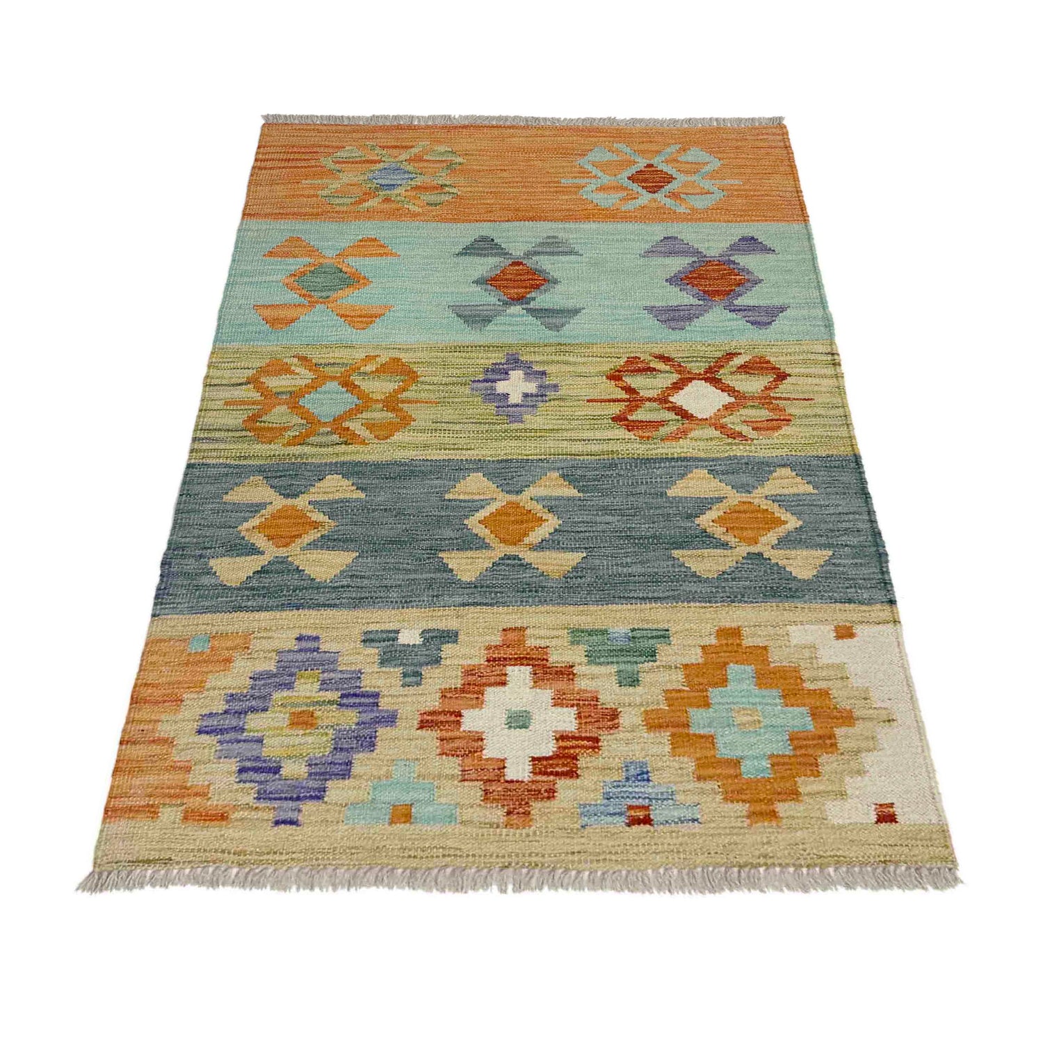 Small Size Chobi Kilim 2' 7" x 3' 11" ft / 78 x 120 cm - No. Y39203