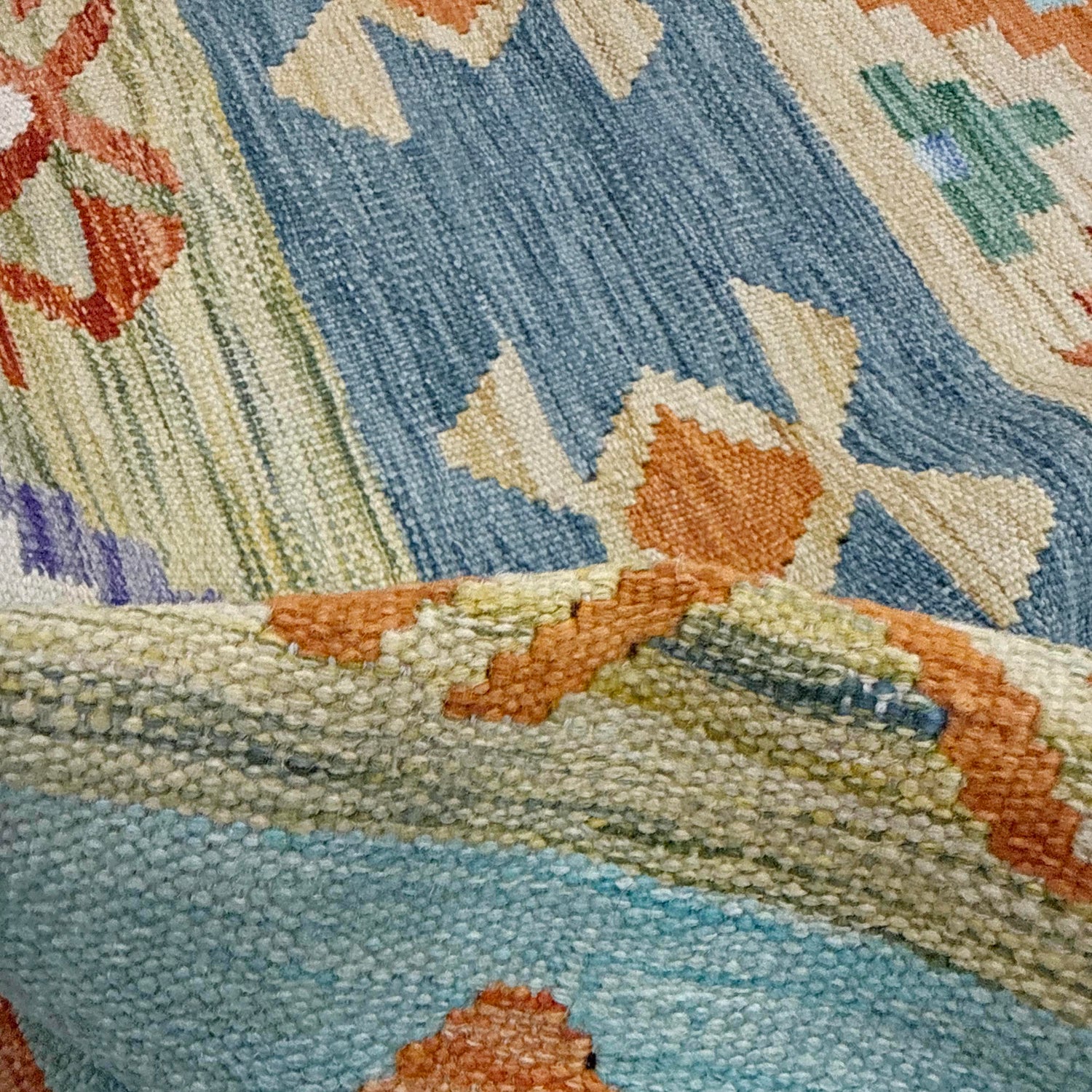 Small Size Chobi Kilim 2' 7" x 3' 11" ft / 78 x 120 cm - No. Y39203