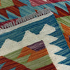 Hand Knotted Flatweave Kilim 2' 4" x 4' 1" ft / 71 x 125 cm - No. Y39204