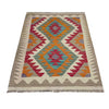 Handmade Afghan Vegetable Kilim 2' 9" x 4' 0" ft / 85 x 123 cm - No. Y39205