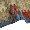 Handmade Afghan Vegetable Kilim 6' 3" x 7' 3" ft / 191 x 222 cm - No. Y39207