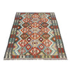 Handmade Vegetable Kilim 4' 11" x 6' 6" ft / 150 x 197 cm - No. Y39210
