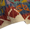 Handmade Afghan Vegetable Kilim 4' 1" x 6' 0" ft / 125 x 182 cm - No. Y39213