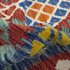 Handmade Afghan Vegetable Kilim 4' 1" x 6' 0" ft / 125 x 182 cm - No. Y39213
