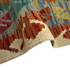 Hand Made Afghan Kilim 3' 11" x 5' 10" ft / 120 x 177 cm - No. Y39214