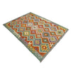 Hand Knotted Flatweave Kilim 4' 0" x 5' 11" ft / 123 x 180 cm - No. Y39215