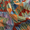 Multi Color ful Flat-Weave Wool Kilim 3' 11" x 5' 11" ft / 120 x 180 cm - No. Y39216