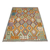 Handmade Vegetable Kilim 5' 8" x 8' 2" ft / 173 x 249 cm - No. Y39220