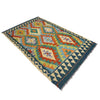 Handmade Afghan Vegetable Kilim 3' 3" x 5' 1" ft / 98 x 154 cm - No. Y39222