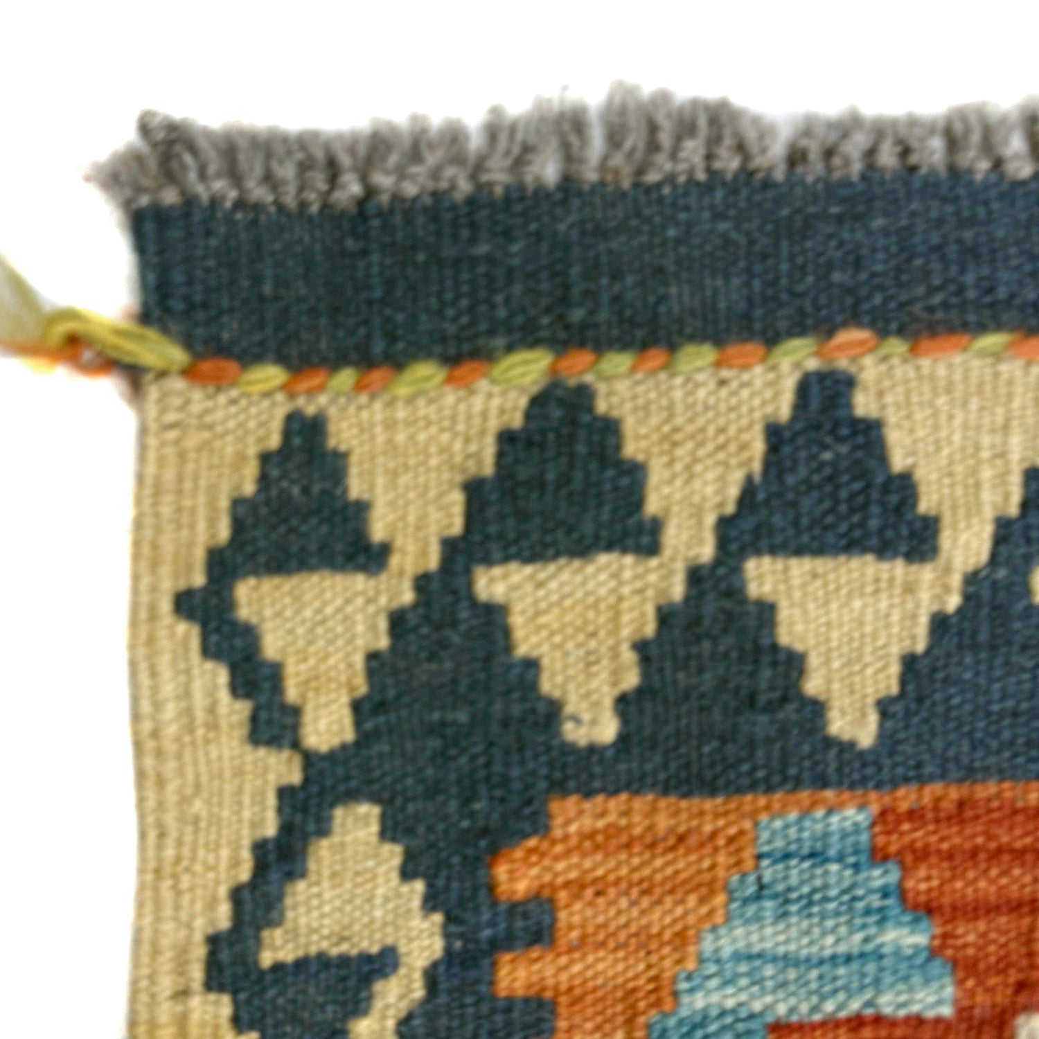 Handmade Afghan Vegetable Kilim 3' 3" x 5' 1" ft / 98 x 154 cm - No. Y39222