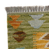 Hand Woven Wool Kelim 2' 8" x 4' 3" ft / 81 x 130 cm - No. Y39230
