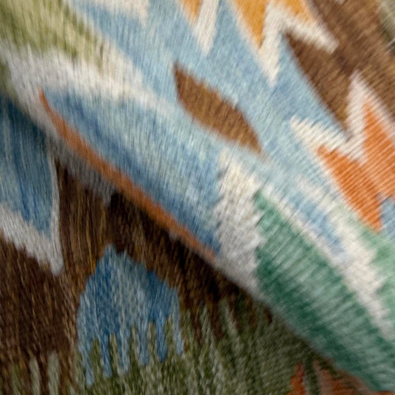 Hand Woven Wool Kelim 2' 8" x 4' 3" ft / 81 x 130 cm - No. Y39230