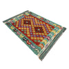 Handmade Turkish Design Wool Kilim 2' 7" x 4' 0" ft / 79 x 121 cm - No. Y39231
