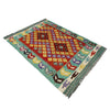Handmade Turkish Design Wool Kilim 2' 7" x 4' 0" ft / 79 x 121 cm - No. Y39231