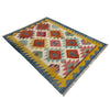 Hand Knotted Flatweave Kilim 2' 7" x 4' 2" ft / 80 x 126 cm - No. Y39233