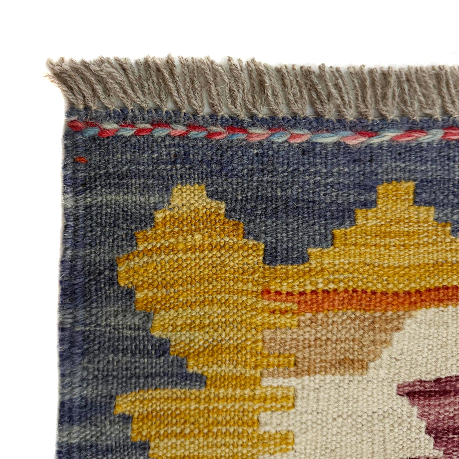 Hand Knotted Flatweave Kilim 2' 7" x 4' 2" ft / 80 x 126 cm - No. Y39233