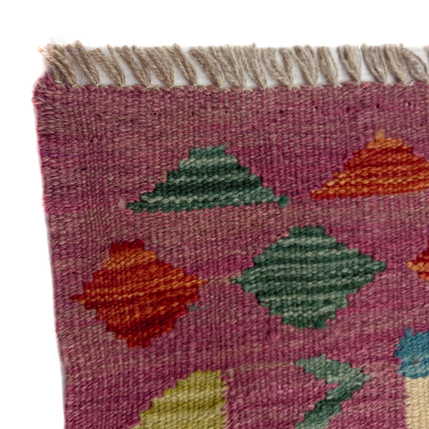 Handmade Afghan Vegetable Kilim 2' 8" x 3' 11" ft / 81 x 120 cm - No. Y39234