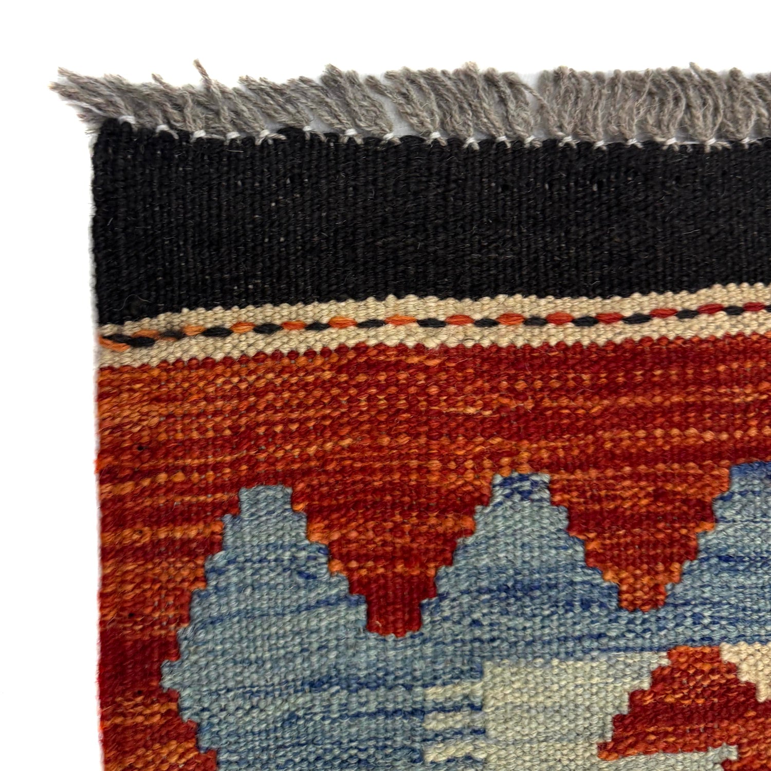 Handmade Vegetable Kilim 2' 8" x 4' 2" ft / 82 x 128 cm - No. Y39237