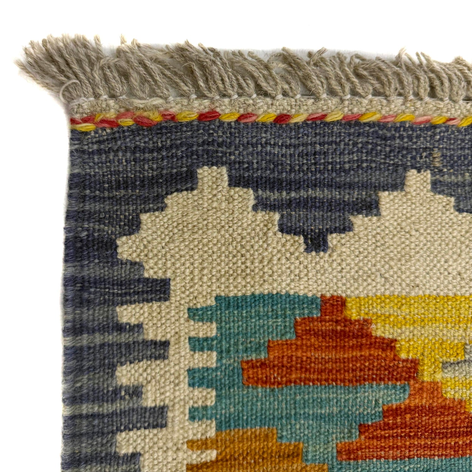 Handmade Vegetable Kelim 2' 8" x 4' 3" ft / 82 x 130 cm - No. Y39238