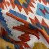 Hand Knotted Afghan Style Kilim 2' 8" x 4' 4" ft / 82 x 132 cm - No. Y39239
