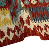 Handmade Vegetable Kelim 4' 4" x 6' 2" ft / 133 x 188 cm - No. Y39240